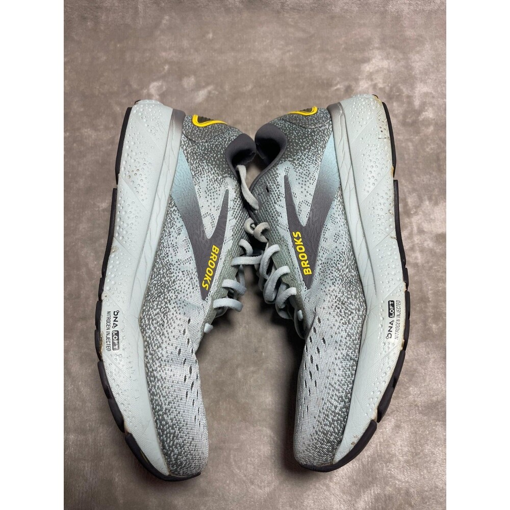 Brooks Ghost 16 Running Shoes Men's 10.5 Cloud Grey White Walking